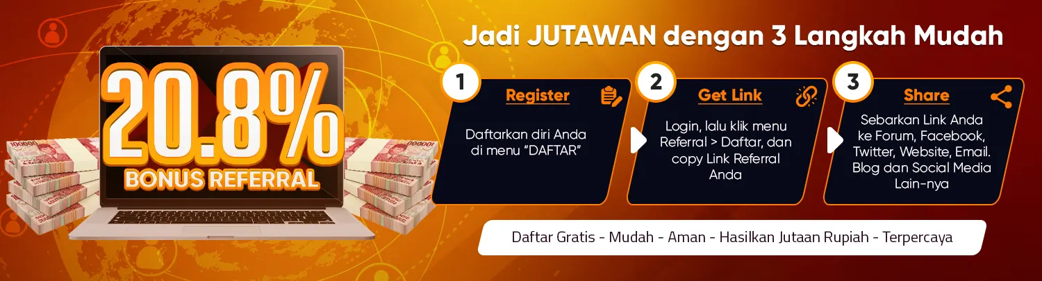 "Megahoki88: Komisi Refferal Megahoki88 | Daftar Refferal Judi Online                                                                 "								 								 								