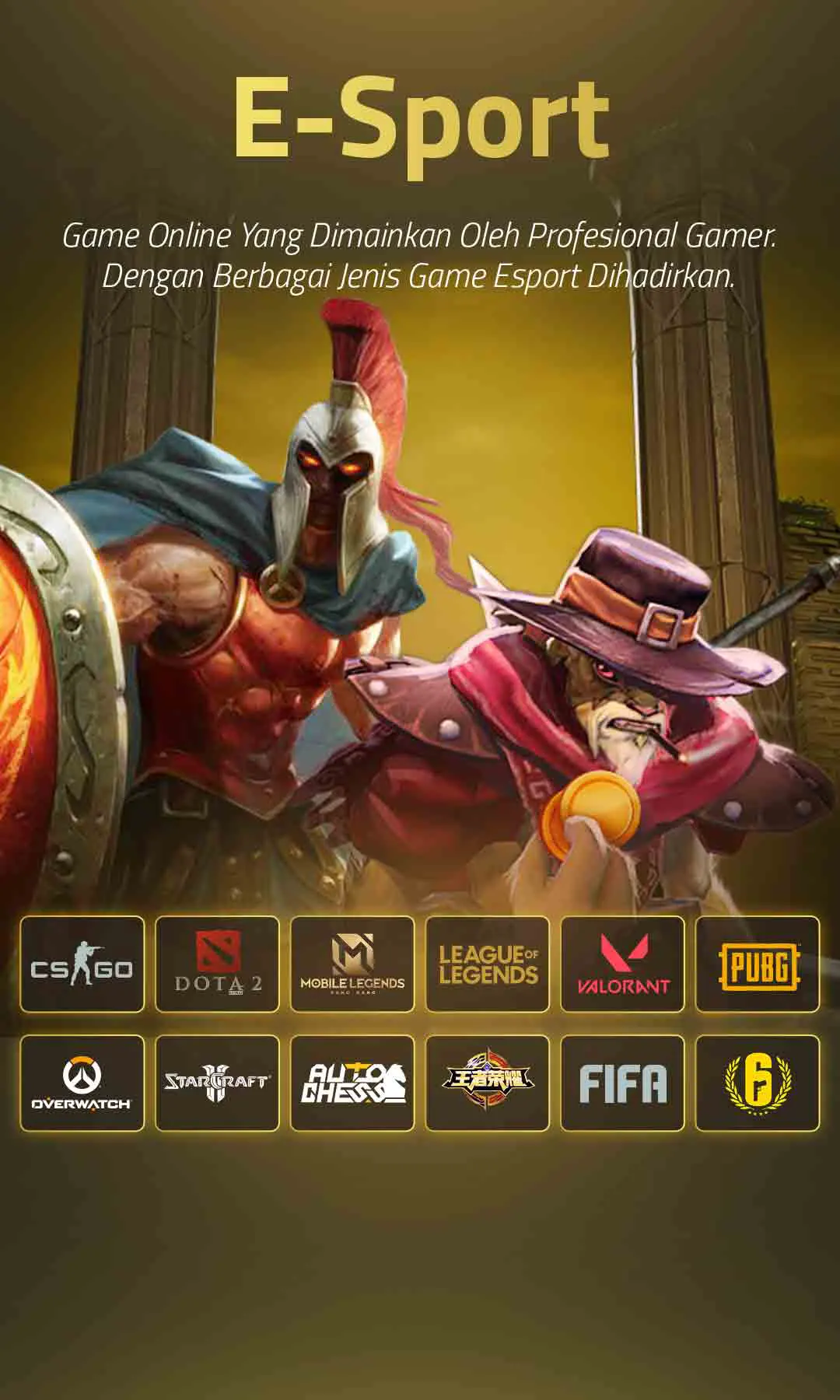Esport Dewataslot : Betting Esport Asia | Turnamen ML, PUBG, Valorant